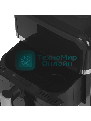 Аэрогриль Pioneer SM520D черный, 1850 Вт, 8 л, сенсор, 8 программ