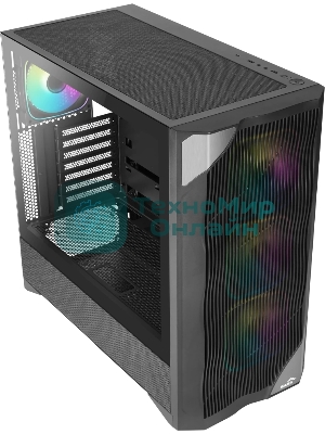 Корпус SAMA V42, Midi-Tower, чёрный, 4 x 120 мм