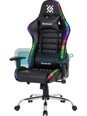 Кресло Defender Ultimate LIGHT черный, экокожа