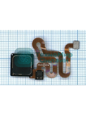 Кнопка HOME в сборе с механизмом и шлейфом для Huawei P9 Lite/G9, черная