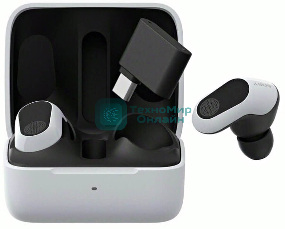 Гарнитура Sony INZONE Buds белый, беспроводная, Bluetooth, до 12 ч