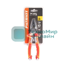 Пассатижи диэлектрические PATRIOT PCP 180 DN, 1000 V, Cr-V, 180мм