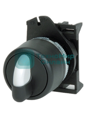 Переключатель DKC 3 положения стандартная ручка с фиксатором черный