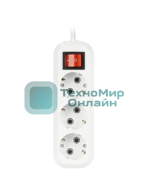 Удлинитель Smartbuy (SBE-16-3-15-ZS) 3 гнз х 15 м (16А/3.5 кВт, ПВС 3х1.0)