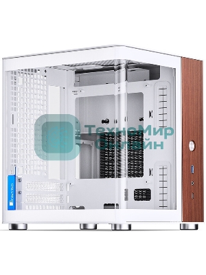 Компьютерный корпус без блока питания Case JONSBO TK-0 белый, Desktop SFF, TG, no fan, 1xUSB-A 3.2 + 1xUSB-C 3.2, SFX PSU Support, mITX белый