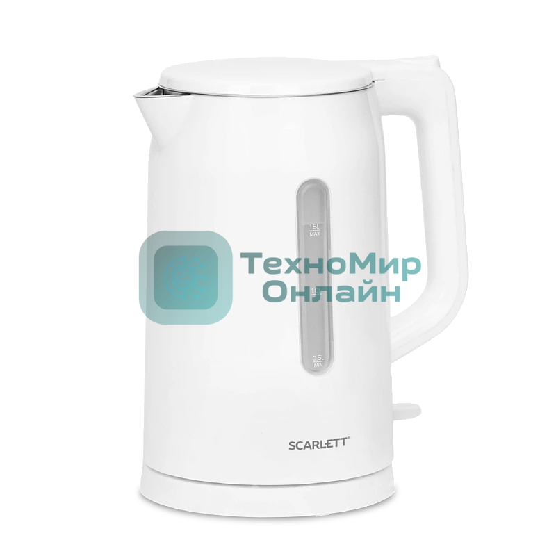 Чайник электрический Scarlett SC-EK21S31 белый