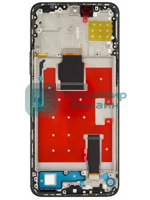 Дисплей (модуль) для Huawei Honor X8A в сборе с тачскрином, черный