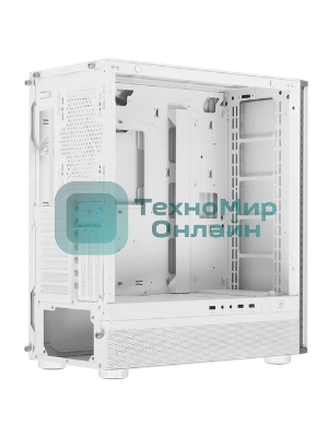 Компьютерный корпус PCCooler IE200 WH, Tempered Glass Full Tower, белый, TG, SPCC, 1x120мм ARGb E-ATX, ATX, mATX, mITX 180/380/220мм 4x2.5