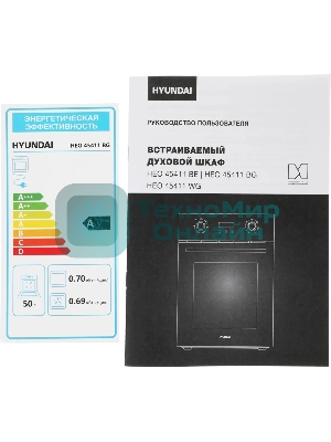 Духовой шкаф электрический Hyundai HEO 45411 BG черный
