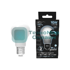 Лампа светодиодная Gauss Filament A60 E27 10Вт 4100К OPAL диммир