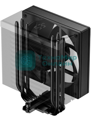 Кулер для процессора ID-COOLING FROZN A410 TD LGA1851/1700/1200/115X/AM5/AM4 (10шт/кор, TDP 220W, PWM, 4 тепл.трубки прямого контакта, FAN 120мм, черный) RET