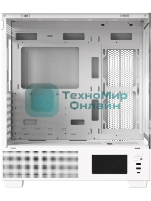 Компьютерный корпус AeroCool/Formula V Line Crystal E1 White, ATX, TYPE-C*1, USB3.0*2, Switch Display Panel