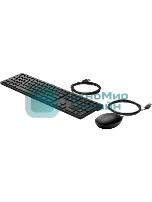 Комплект клавиатура+мышь HP 320MK проводной, USB, чёрный