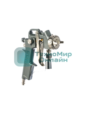 Краскопульт пневматический Matrix с нижним бачком v=075k + сопла диаметром 1.2 1.5 и 1.8мм