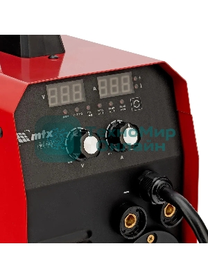 Аппарат инвертор. полуавтомат. cварки MTX MIG-160S, 160A, ПВ 60%, катушка 5 кг