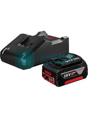 Батарея аккумуляторная Bosch GBA 18В 4А·ч Li-Ion (З/У в компл.) (1600A01B9Y)