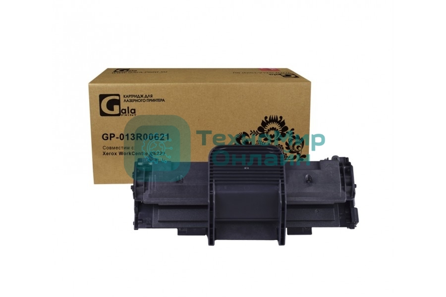 Картридж лазерный GalaPrint GP-013R00621 черный (3000 стр.) для Xerox WC PE 220, 3117, Xerox Phaser 3122