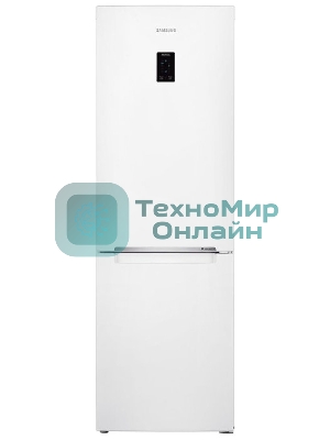 Холодильник Samsung RB33A32N0WW белый двухкамерный 230/98л морозилка снизу, No Frost