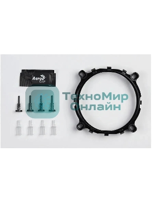 Кулер для процессора Aerocool/Formula Verkho 1-3P черный/синий, 90 мм, алюминий/медь, 2300 об/мин, 27.6 дБ, 3 pin, 100 Вт, 125 мм