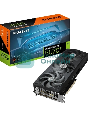 Видеокарта Gigabyte GV-N507TEAGLE OC-16GD 1.0 NV RTX 5070TI 16Gb 256bit GDDR7 2542/28000/HDM