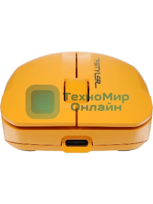 Мышь беспроводная A4Tech Fstyler FG15CS Air2 желтый, 1200 dpi, радиоканал, USB, кнопки - 3