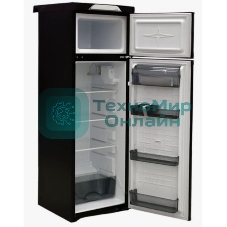 Холодильник Саратов 263 черный муар двухкамерный 159/30 л морозилка сверху, капельная система