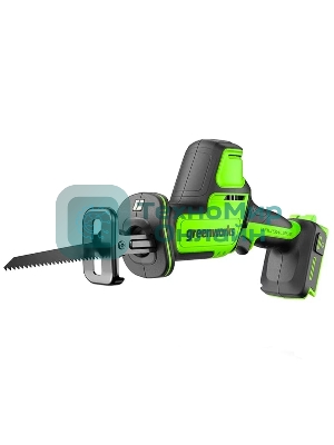 Пила сабельная аккумуляторная GreenWorks GPT-CRS-25, 24V, бесщеточная, без АКБ и ЗУ (1200507)