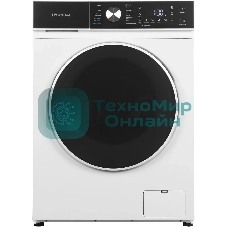 Стиральная машина Hyundai WFD8216 белый, загрузка фронтальная 8/5 кг (с сушкой), 1200 об/мин, класс: A+++