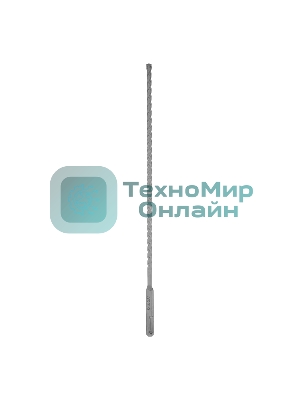Бур по бетону Denzel цельная крестовая пластина, 6x315 мм, SDS PLUS
