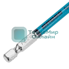 Бита Gross PZ2х90 мм, сталь S2, кругл., 10 шт.