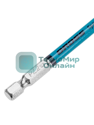 Бита Gross PZ2х90 мм, сталь S2, кругл., 10 шт.