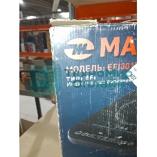 (Витринный образец, поврежденная упаковка) Индукционная плитка MAUNFELD EFI301TBK