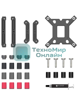 Устройство охлаждения(кулер) ID-Cooling Frozn A620 ARGb черный 120мм алюминий+медь 2000rpm 30db 4-pin 270W 154мм