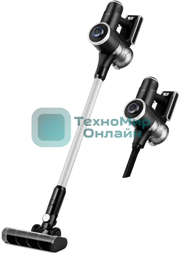 Пылесос ручной Kitfort КТ-5123 350Вт черный/серебристый