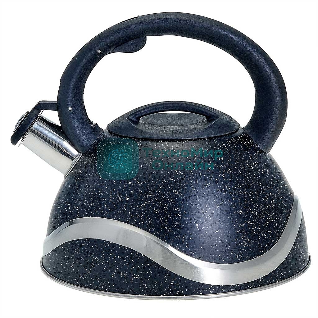 Чайник для плиты со свистком WEBBER BE-0574 3 л черный