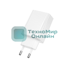 Сетевое зарядное устройство BOROFONE (6941991122767) BAS74A 1USB+1Type-C 3.0A QC3.0 PD 20W White