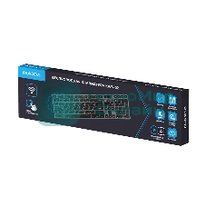 Клавиатура беспроводная Maxvi KWS-02 dark grey