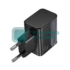 Зарядное устройство Hoco 20Вт, 3А, QC3.0/PD, 1xUSB, 1xType-C, CS71A, черный, коробка