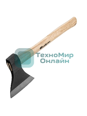 Топор Сибртех ТП11-08, 800 г, в сборе, кованый, деревянное топорище