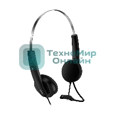 Гарнитура Genius HS-220U черный, проводная