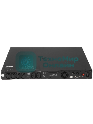 Источник бесперебойного питания CyberPower OR1000ELCDRM1U/1000 ВА/600 Вт/6 x IEC 320 C13 (компьютерная)