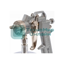 Краскопульт пневматический Matrix с нижним бачком v=10k + сопладиаметром 1.2 1.5 и 1.8мм