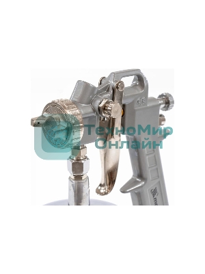 Краскопульт пневматический Matrix с нижним бачком v=10k + сопладиаметром 1.2 1.5 и 1.8мм