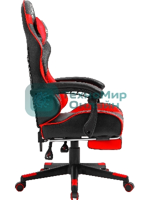 Кресло игровое Defender ROCK BLACK/RED PU