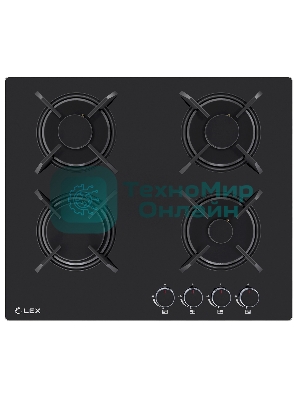 Газовая варочная панель LEX GVG 643A BBL