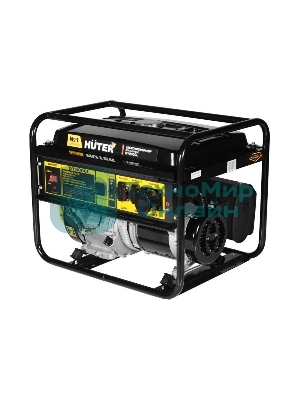 Электрогенератор бензиновый Huter DY8000L, 6.5 кВт, 91 дБ, 69.8 кг