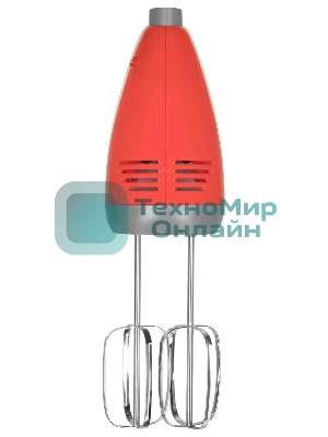 Миксер ручной Hyundai HYM-H4511 500 Вт, красный/серый