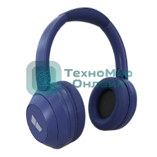 Беспроводные наушники MORE CHOICE HW11 синий, накладные, Bluetooth, до 6 ч