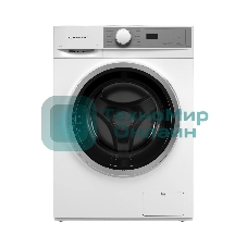 Стирально-сушильная машина Kuppersberg WDM 470 W, High-Tech, отдельностоящая, глубина 52.5 см, загрузка 8 кг, загрузка при сушке 6 кг, 14 программ, 1400 об/мин, инверторный BLDC двигатель, сенсорное/поворотное управление, пар, самодиагностика, дозагрузка белья, отложенный старт, контроль пенообразования, белый/серебристый