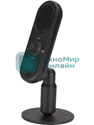 Микрофон проводной Оклик MP-M300 1.5м черный